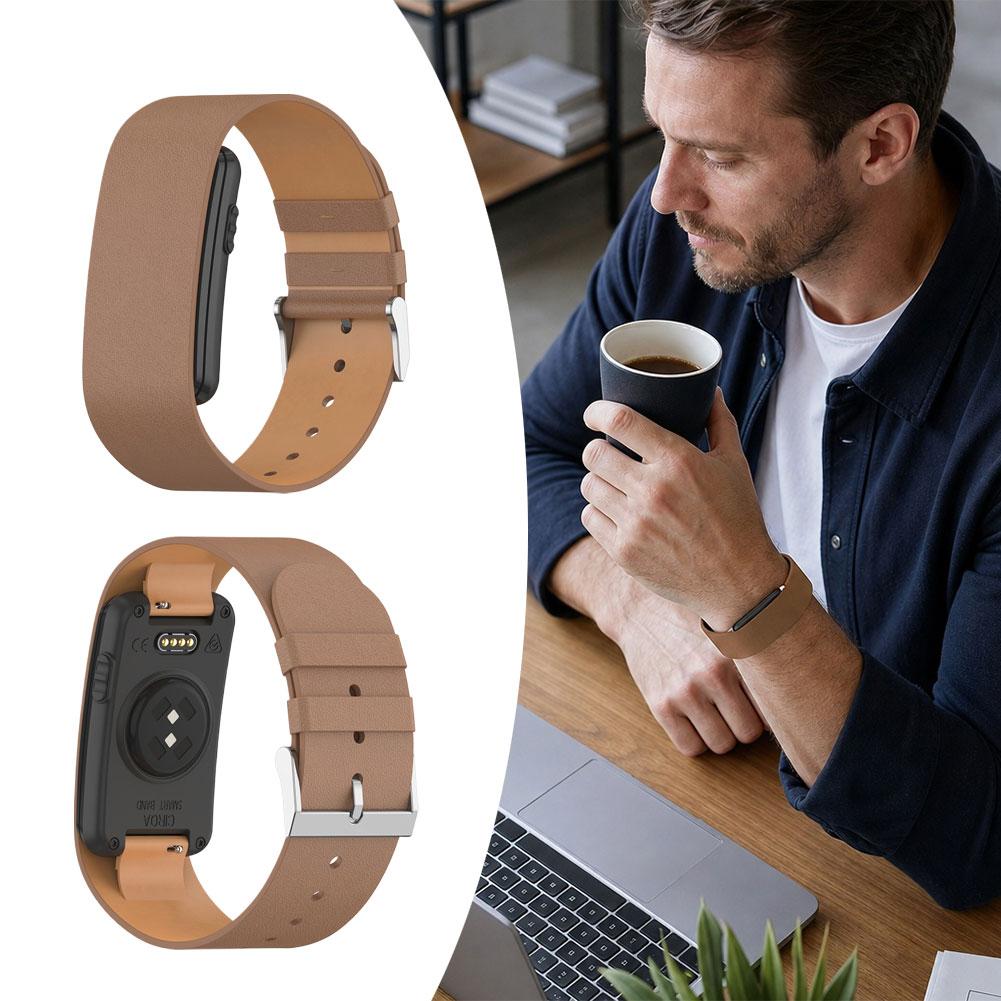 Leather Strap Quick Release - Pulseira de couro para Garmin CIRQA,