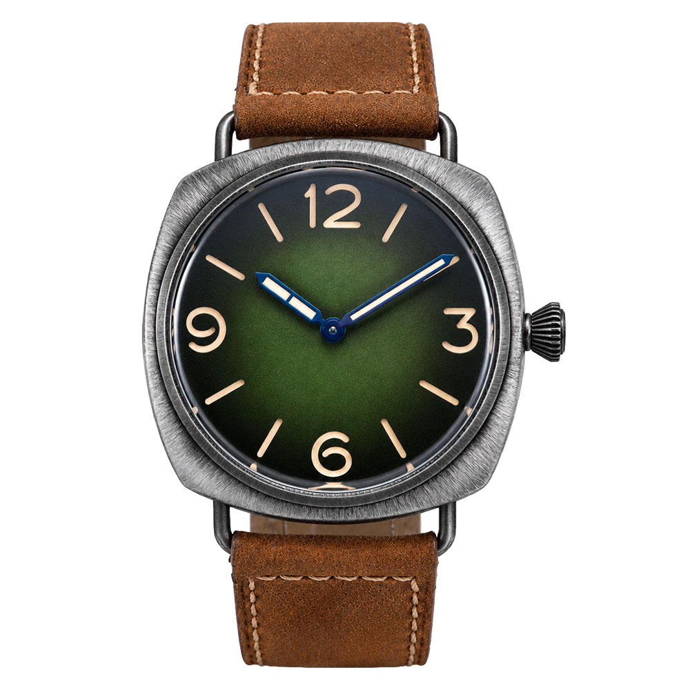 Tropic Strap Vintage - HRUODLAND Relógio masculino militar vintage com