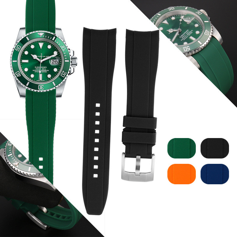 Rubber Strap Diver - Curvo Interface Pulseira de borracha, Mergulho