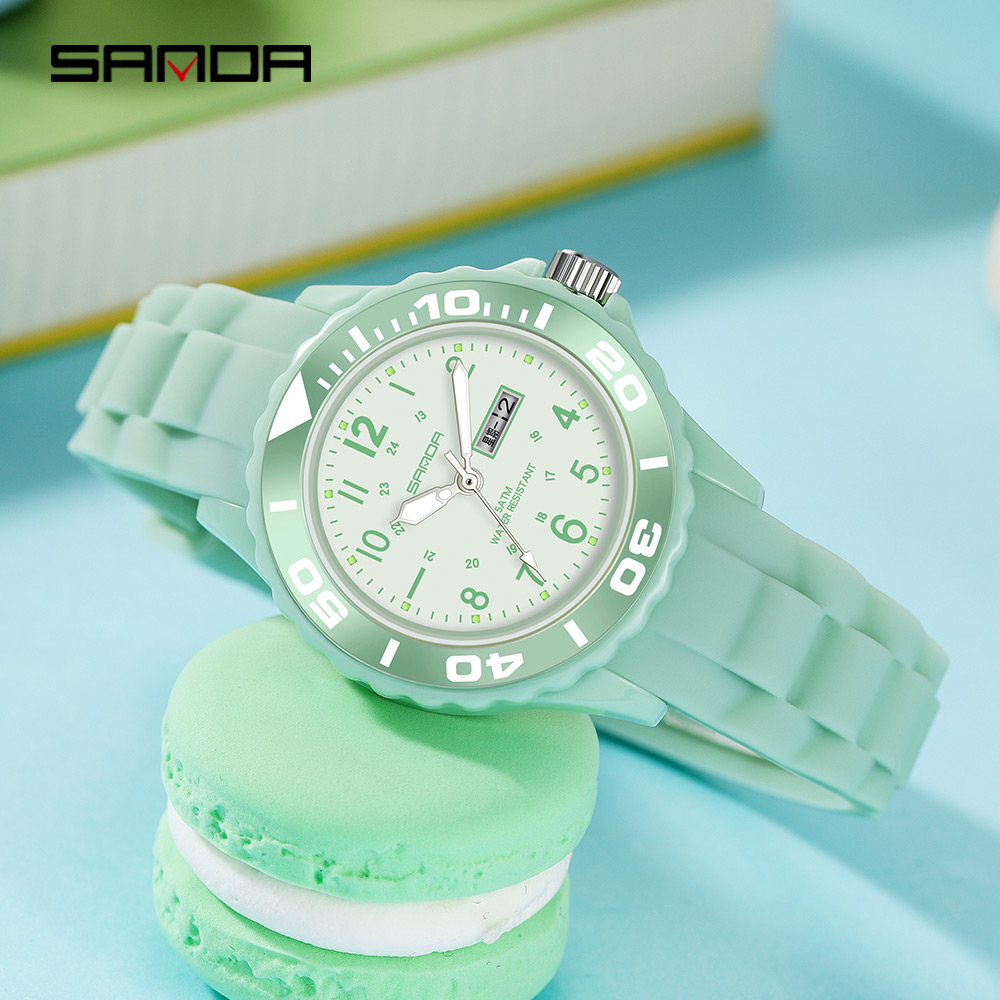 Moda Sanda Top Marca 2022 Nova - Silicone Band Women avaliação e preço