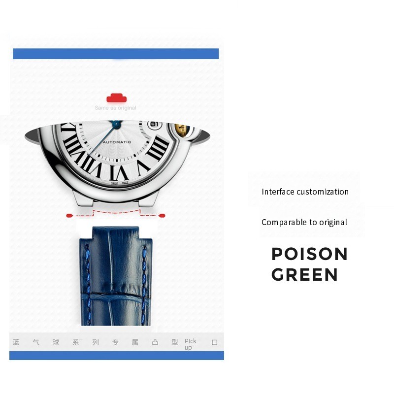 Pulseiras de relógio para cart - Cartier Watch Ballon Bleu avaliação e preço