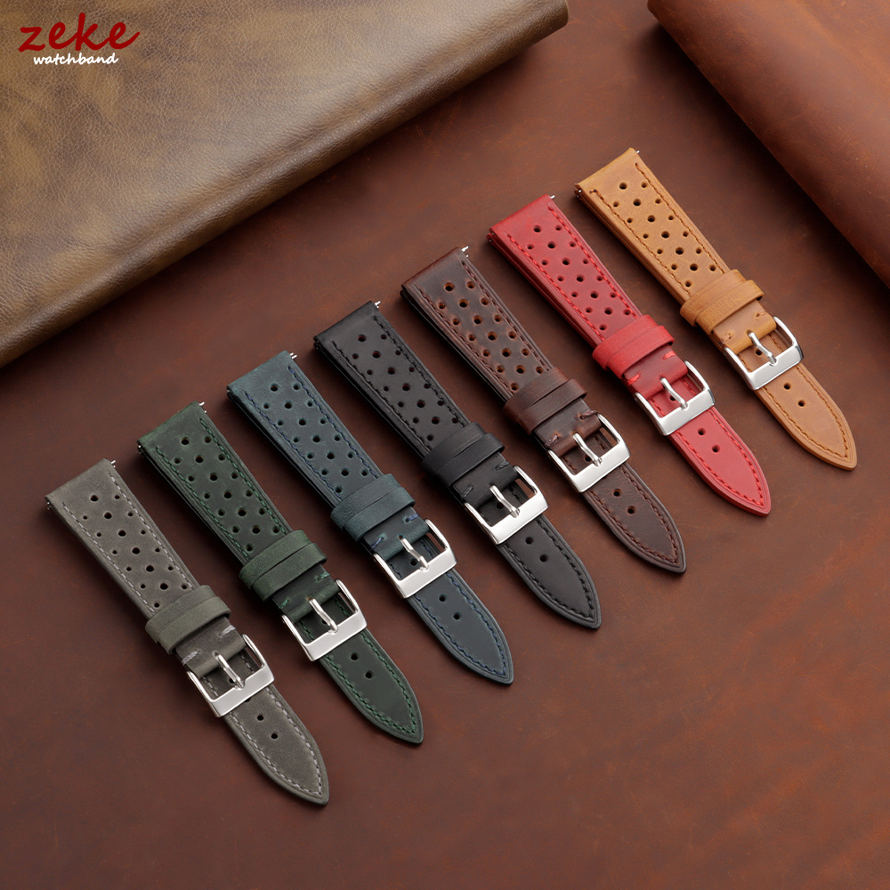 Pulseira de Couro Vintage para - Leather Strap Quick Release avaliação e preço