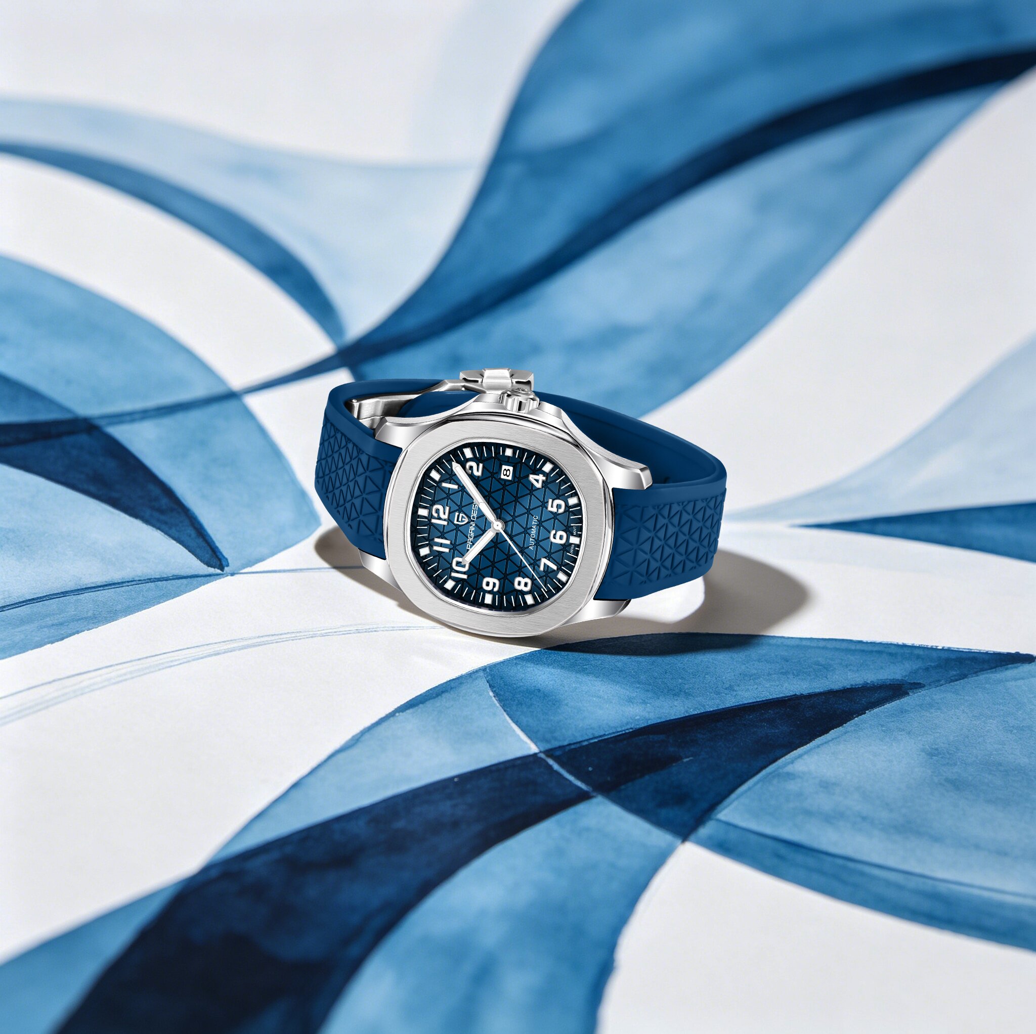 Relógio Mecânico Masculino PAG - Rubber Strap Diver avaliação e preço