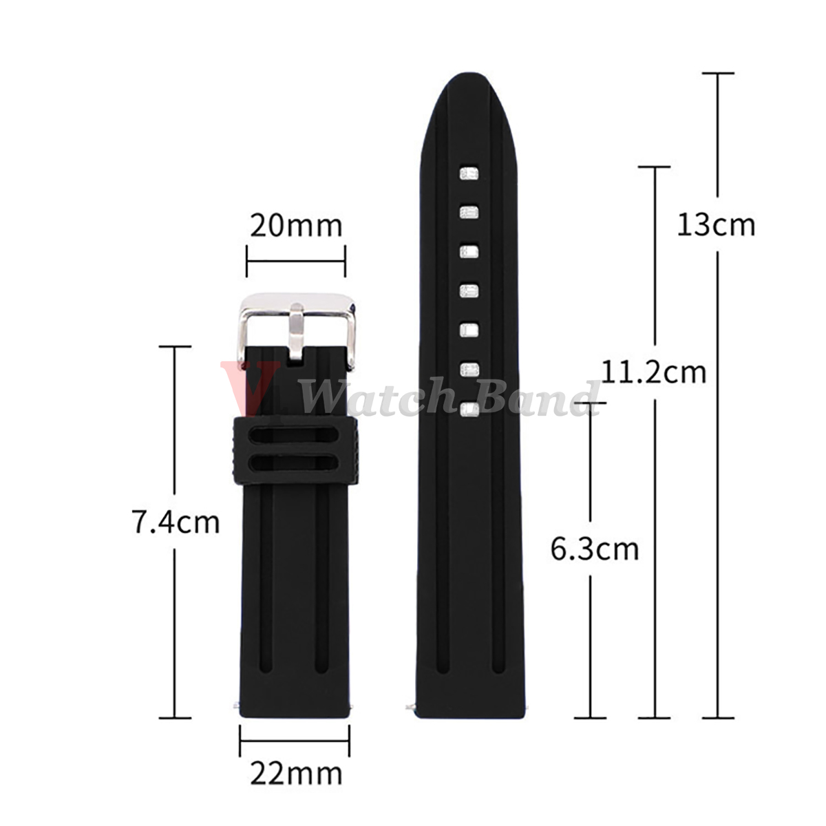 30mm 28mm 26mm 24mm pulseira d - Rubber Strap Diver avaliação e preço