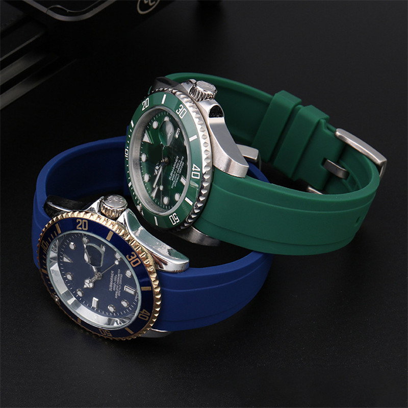 Curvo Interface Pulseira de bo - Rubber Strap Diver avaliação e preço