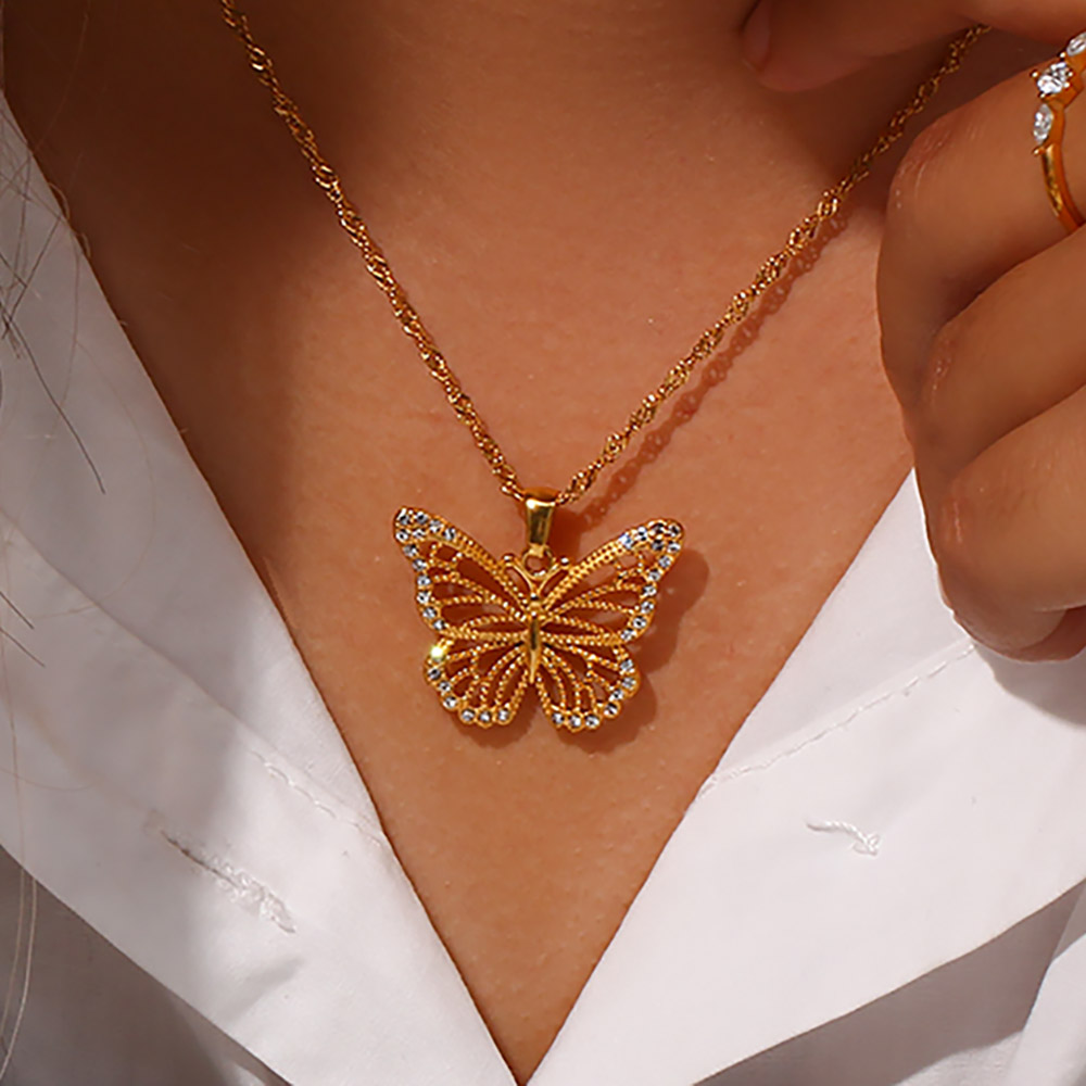 Ebbelle joias de aço inoxidáve - Butterfly Clasp Deployant avaliação e preço