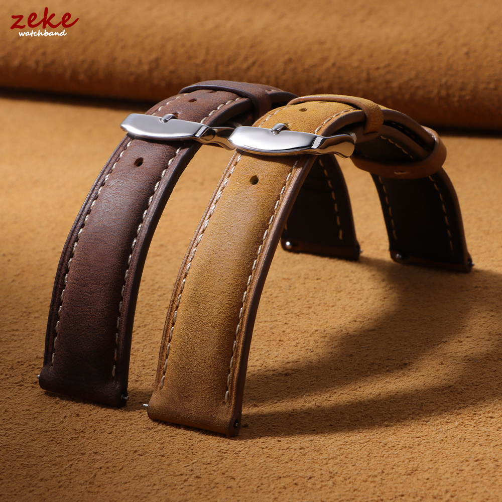 Pulseiras de Relógio de Couro  - Leather Strap Quick Release avaliação e preço