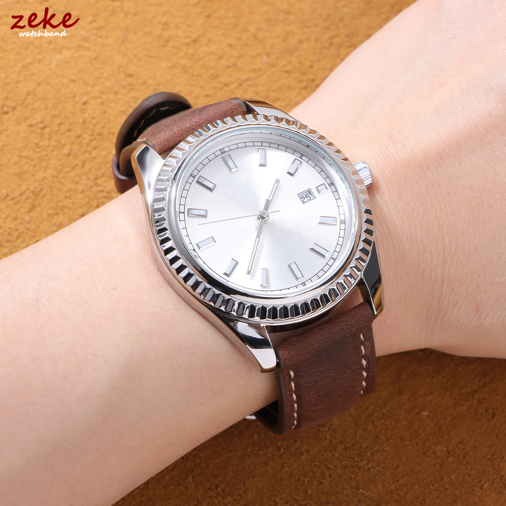 Pulseiras de Relógio de Couro  - Leather Strap Quick Release avaliação e preço