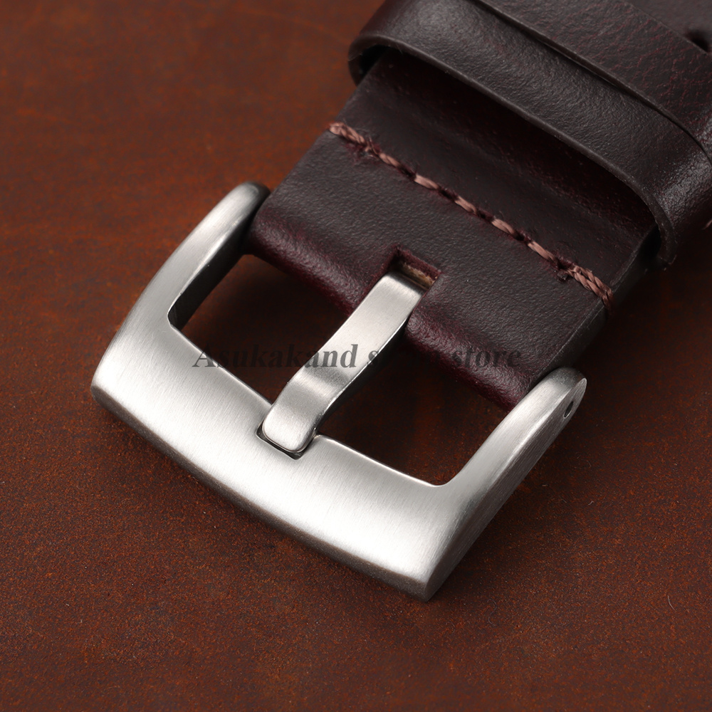 Pulseira de Couro Genuíno de 2 - Leather Strap Quick Release avaliação e preço