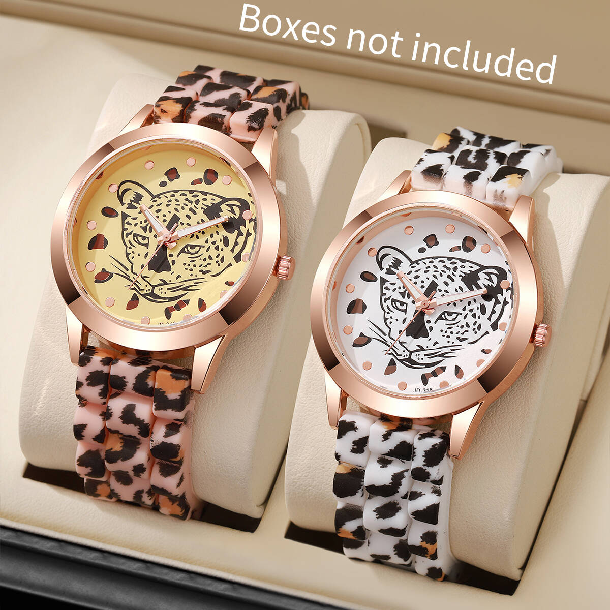 Conjunto de 2 relógios feminin - Silicone Band Women avaliação e preço