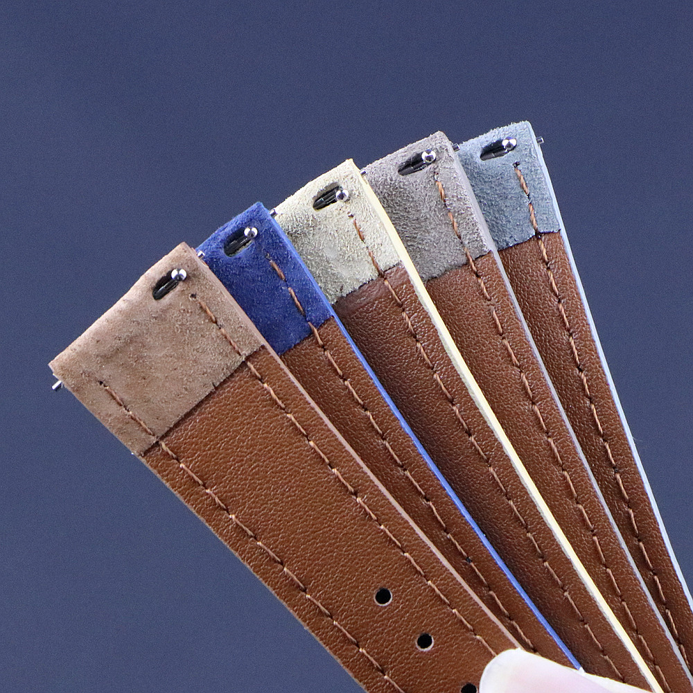Pulseira de relógio de camurça - Leather Strap Quick Release avaliação e preço