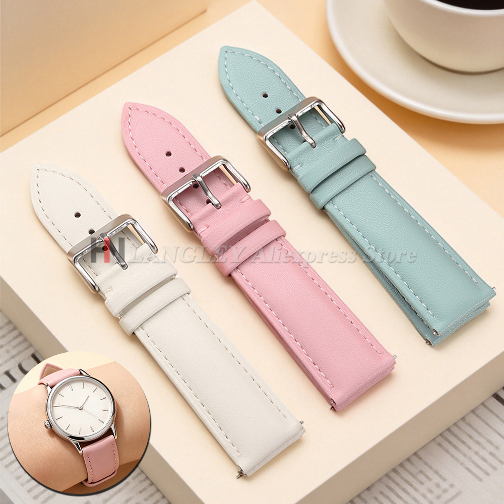 Pulseira de Relógio Universal  - Leather Strap Quick Release avaliação e preço
