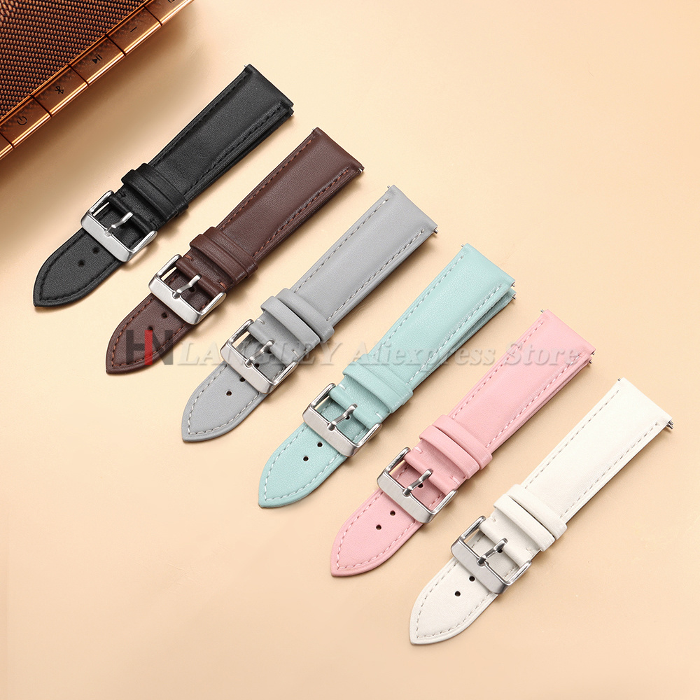 Pulseira de Relógio Universal  - Leather Strap Quick Release avaliação e preço