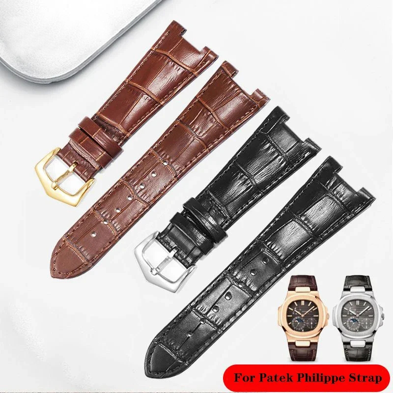 Pulseira de relógio de couro g - Patek Philippe Watch Nautilus avaliação e preço