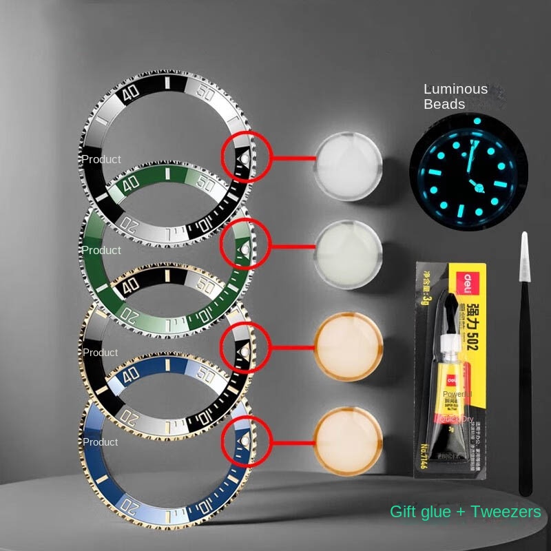 Conta luminosa verde/azul para - Rolex Watch Submariner avaliação e preço