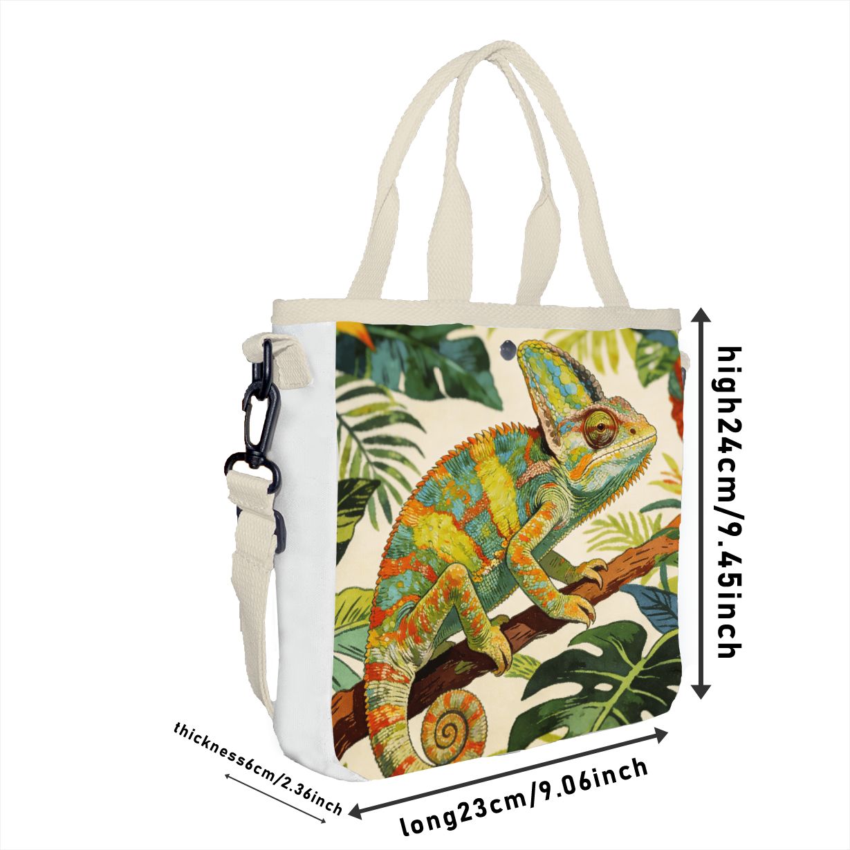 Bolsa Tote Vintage Botânica Ca - Tropic Strap Vintage avaliação e preço